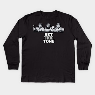 Jims Set the Tone Kids Long Sleeve T-Shirt